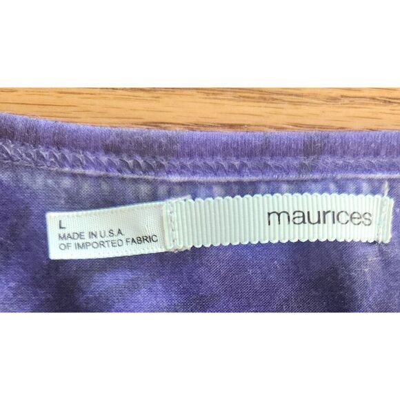 F67 Maurice's tropical tie-dye tee - Picture 7 of 8